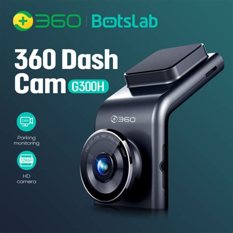 360 Dash Cam, 1296P FHD Car DashCam, 160° Wide Angle Car .